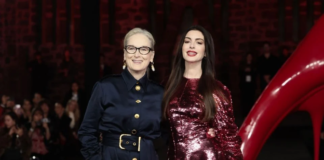 Streep y Hathaway deslumbran en pasarela en CDMX