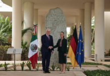 Recibe Claudia Sheinbaum a presidente de Alemania Frank-Walter Steinmeier
