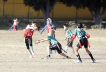Culmina la temporada invernal de tochito bandera en Valles Centrales