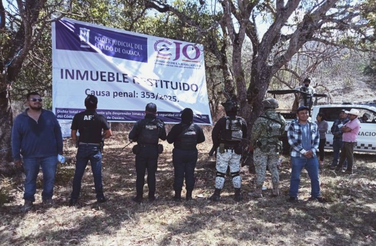 Recuperan tierras comunales en Juxtlahuaca; a proceso defraudadores