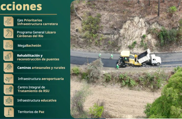 Anuncian inversión por más de 13 mil mdp para conectividad y desarrollo de Oaxaca