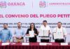 Firman Gobierno de Oaxaca y STPEIDCEO Convenio del Pliego Petitorio 2026