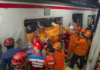 Choque de trenes en Indonesia deja cuatro muertos y 40 lesionados