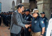 Entregan equipamiento a la Policía Municipal de Oaxaca de Juárez