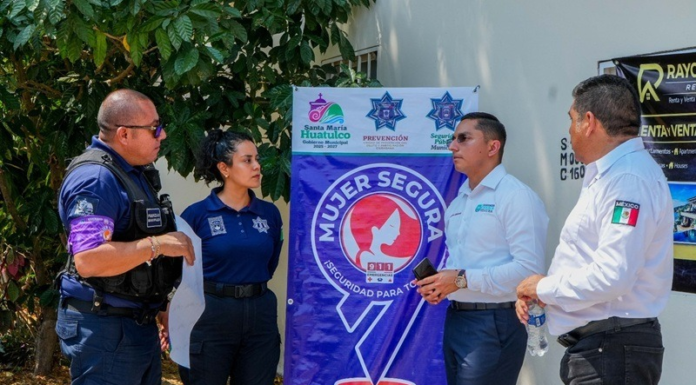Inauguran programa preventivo “Mujer Segura” en Huatulco