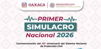 Oaxaca se suma a simulacro nacional de sismo el 6 de mayo