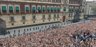 Presidenta Claudia Sheinbaum recibe a BTS en Palacio Nacional