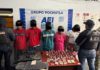 Cateos en la Costa dejan ocho personas detenidas; aseguran drogas y armamento
