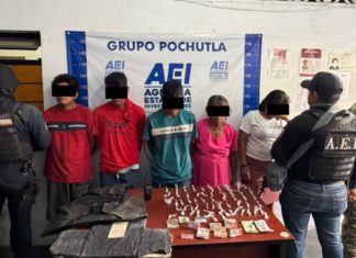Cateos en la Costa dejan ocho personas detenidas; aseguran drogas y armamento