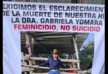 Protestan en Pinotepa para exigir justicia por muerte de médica