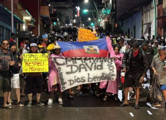 Caravana migrante “David” llega a Oaxaca; recorre 300 km desde Tapachula