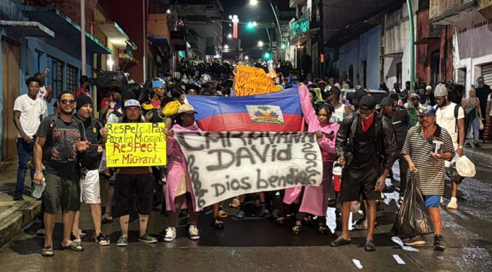 Caravana migrante “David” llega a Oaxaca; recorre 300 km desde Tapachula