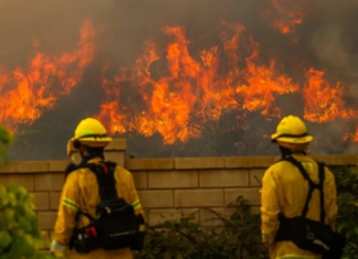 Evacua California a más de 17 mil personas por incendio forestal