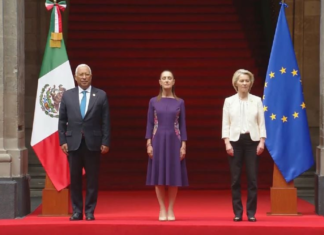 Representantes de la UE participan en la cumbre bilateral con México