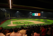 Inauguran el Estadio de Beisbol Yu´Va, nueva casa de los Guerreros de Oaxaca