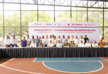En el Istmo de Tehuantepec, instalan Consejo Regional de Protección Civil
