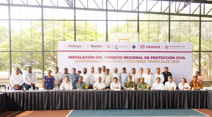 En el Istmo de Tehuantepec, instalan Consejo Regional de Protección Civil