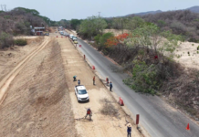 Informa horarios de circulación por trabajos en carretera Pochutla–Huatulco