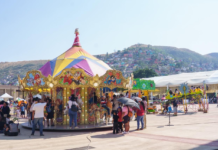 Más de 10 mil niñas y niños celebran su día en la Fiesta de la Niñez Oaxaqueña