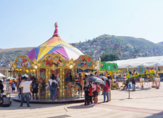 Más de 10 mil niñas y niños celebran su día en la Fiesta de la Niñez Oaxaqueña