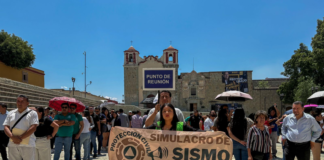 Participa Municipio de Oaxaca de Juárez en Simulacro Nacional 2026