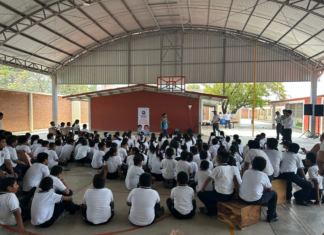 “Sin drogas, ¡salvas tu vida!” llega a Juchitán de Zaragoza