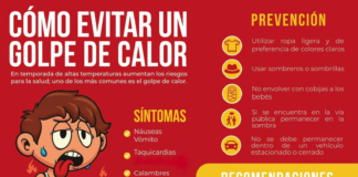 Llaman a reforzar medidas preventivas por riesgo de golpe de calor