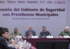 Realiza Harfuch reunión de seguridad en Michoacán