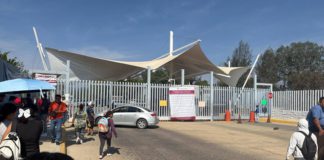Protesta en Reyes Mantecón paraliza actividades en Ciudad Judicial