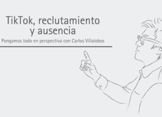 TikTok, reclutamiento y ausencia