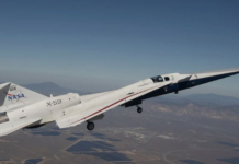 Avión experimental de la NASA rompe velocidad del sonido