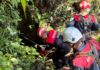 Recupera Bomberos cuerpo en zona de difícil acceso en Itundujia