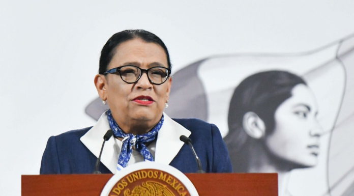 Rosa Icela ofrece disculpas a madres buscadoras tras señalarlas por viaje