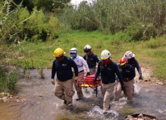 Capacitan Bomberos a personal de Protección Civil de Miahuatlán
