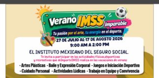 Invita a niñas y niños a participar en Curso de Verano