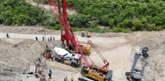 Con inversión de mil 250 mdp avanza construcción de puente “El Tornillo”