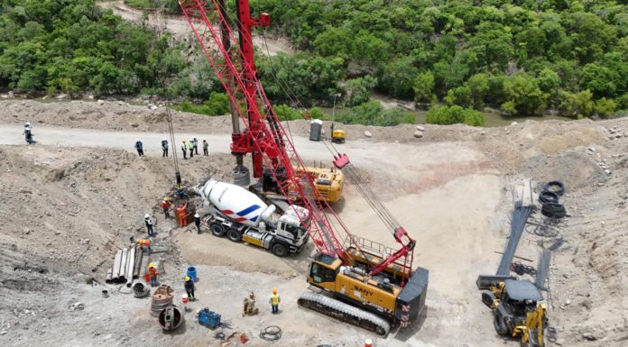 Con inversión de mil 250 mdp avanza construcción de puente “El Tornillo”