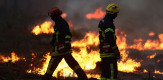 Evacúan a casi 2 mil personas por incendios Gironda, Francia