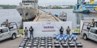 Incautan más de una tonelada de presunta cocaína en Chiapas