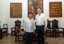 Realiza presidente de la SCJN visita al Palacio Municipal de Oaxaca de Juárez