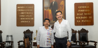 Realiza presidente de la SCJN visita al Palacio Municipal de Oaxaca de Juárez