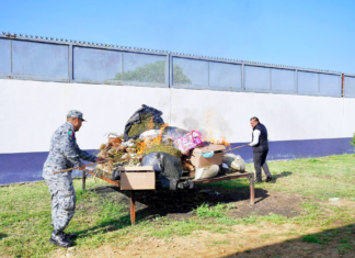 Destruyen en Oaxaca más de 854 kg de narcóticos y 16 mil objetos utilizados en delitos