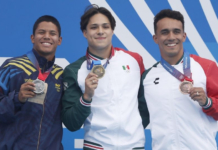 Osmar Olvera conquista el oro en los Centroamericanos