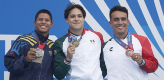 Osmar Olvera conquista el oro en los Centroamericanos