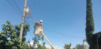 Municipio de Oaxaca de Juárez rehabilita alumbrado público