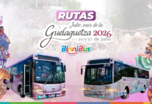 BinniBus acercará a las personas a la Guelaguetza 2026