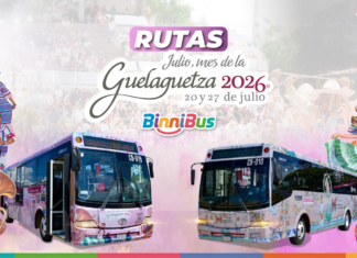 BinniBus acercará a las personas a la Guelaguetza 2026