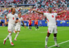 Inglaterra vence a Noruega con doblete de Bellingham