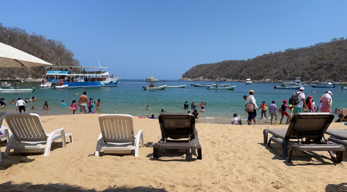 Aptas playas del estado para uso recreativo durante el periodo vacacional