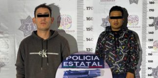Detienen a dos personas y asegura armas en Santa Catarina Minas